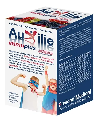 Auxilie Immuplus Junior Solubile 30 Bustine