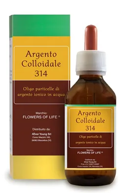 ARGENTO COLLOIDALE 314 100 ML FLOWERS OF LIFE