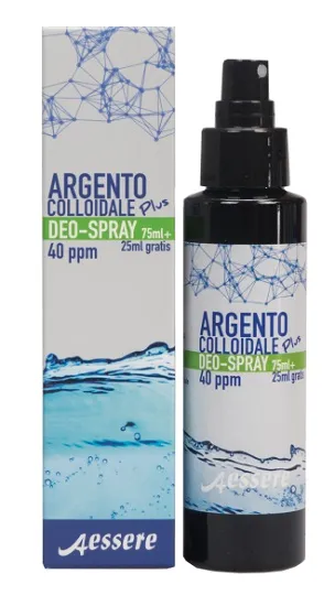 ARGENTO COLLOIDALE PLUS DEODORANTE SPRAY 75 ML + 25 ML