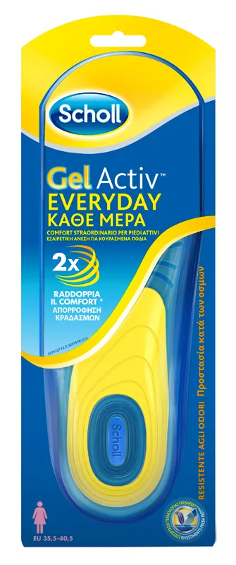 SCHOLL GEL ACTIV EVERYDAY DONNA