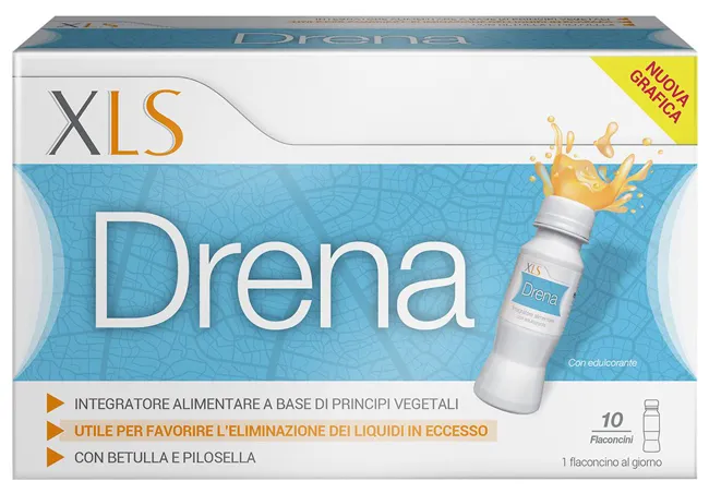 Xls Drena 10 Flaconcini X 10 Ml