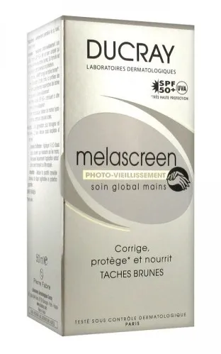 Ducray Melascreen Spf 50+ Trattamento Anti-invecchiamento Mani 50ml