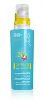 Defence Sun 50+ Baby&kid Latte Fluido Protezione Molto Alta 125 Ml