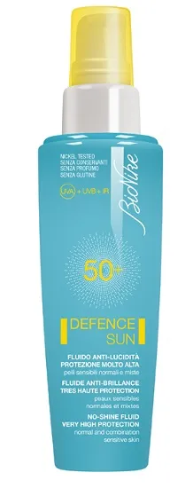 Defence Sun 50+ Fludio Anti Lucidita' Protezione Molto Alta 50 Ml