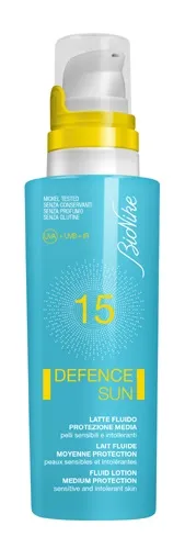 Defence Sun 15 Latte Fluido Protezione Media 125 Ml