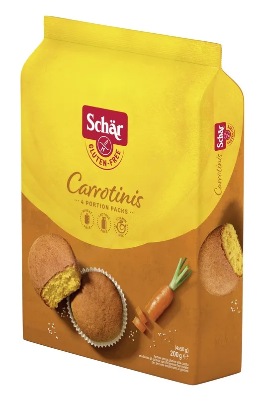 SCHAR CARROTINIS MERENDINE 4 X 50 G