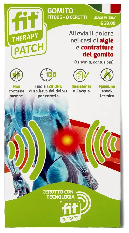 Cerotto Fit Therapy Gomito 8 Pezzi