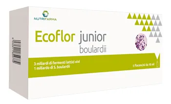 Ecoflor Junior Boulardii 6 Flaconcini 10 Ml