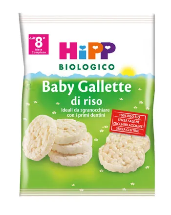 HIPP BIO HIPP BIO BABY GALLETTE DI RISO 35 G