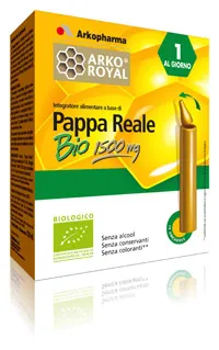 Arkoroyal Pappa Reale Bio 1500 Mg 10 Flaconcini Unica Dose 15 Ml