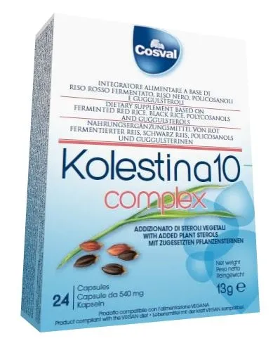 KOLESTINA 10 COMPLEX 24 CAPSULE 540 MG