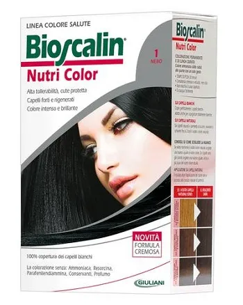 BIOSCALIN NUTRI COLOR 1 NERO SINCROB 124 ML