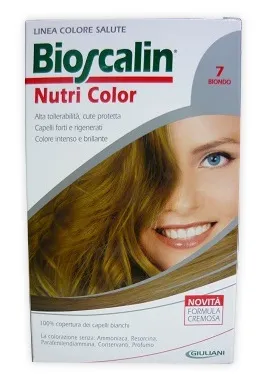 BIOSCALIN NUTRI COLOR 7 BIONDO SINCROB 124 ML