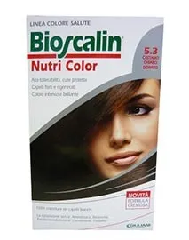 BIOSCALIN NUTRI COLOR 5,3 CASTANO CHIARO DORATO SINCROB 124 ML