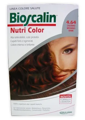 BIOSCALIN NUTRI COLOR 4,64 CASTANO MOGANO RAME 124 ML