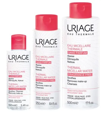 URIAGE EAU MICELLARE PER PELLI INTOLLERANTI SENZA PROFUMAZIONE 100 ML