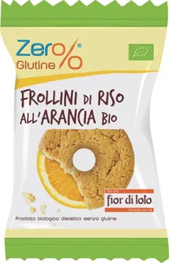 FROLLINI DI RISO E ARANCIA S/GLUTINE MONODOSE BIO