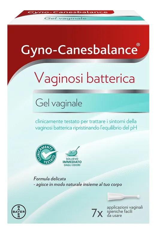 Gynocanesbalance Gel Vaginale 7 Flaconcini Monouso 5 Ml