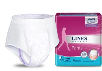 LINES SPECIALIST PANTS PLUS MEDIUM X 8 PEZZI PHARMA