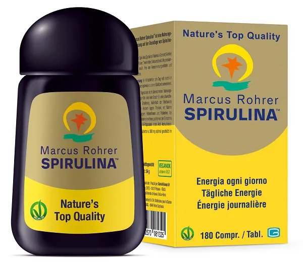 Spirulina Marcus Rohrer 180 Compresse