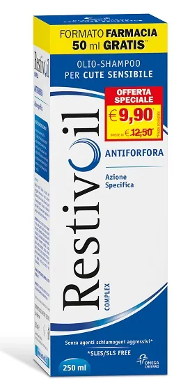 Restivoil Complex Olio-shampoo Antiforfora Per Cute Sensibile 250 Ml