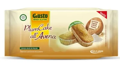 GIUSTO SENZA GLUTINE PLUMCAKE ALL'AVENA 180 G