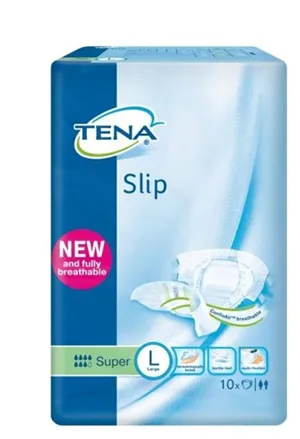 PANNOLONE PER INCONTINENZA A MUTANDINA TENA SLIP SUPER L 10 PEZZI