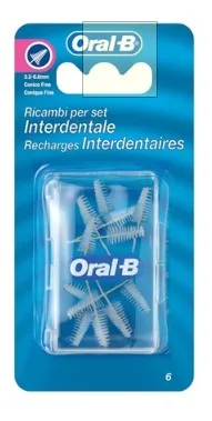 Oralb Man Set Interdentale Refill Conico Fine 3/6,5 Mm