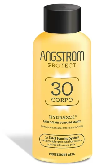 Angstrom Protect Latte Solare Idratante Corpo Protezione 30 Alta 200 Ml