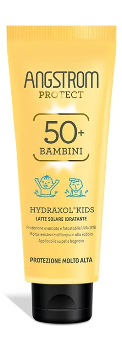 Angstrom Protect Latte Solare Idratante Bambini Protezione 50+ Molto Alta 125 Ml