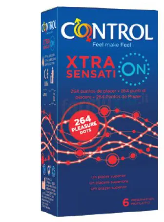 PROFILATTICO CONTROL XTRA SENSATION 6 PEZZI