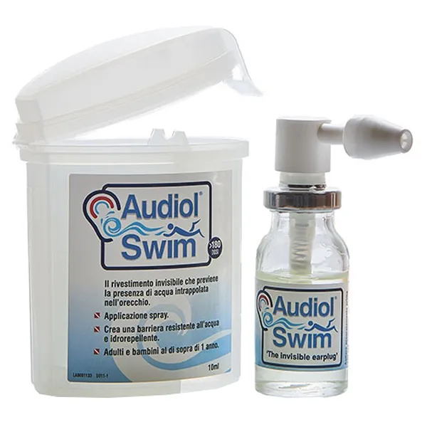 Audiolswim Soluzione Rivestimento Canale Uditivo Come Barriera Idrorepellente