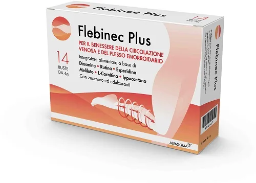 Flebinec Plus 14 Bustine 4 G