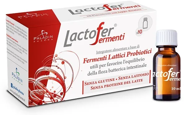 LACTOFER FERMENTI 10 FLACONCINI 10 ML