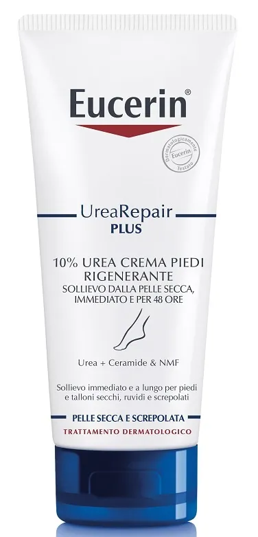 Eucerin Urearepair Plus Crema Piedi Rigenerante 10% Urea 100 Ml