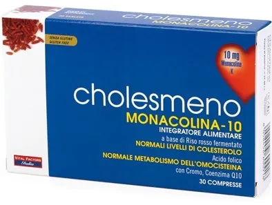 Cholesmeno Monacolina 10 30 Compresse 30 G