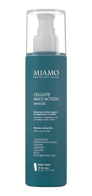 MIAMO BODY RENEW CELLULITE-MULTIACTION EMULGEL 200 ML TRATTAMENTO RIMODELLANTE CONTRO INESTETISMI DELLA CELLULITE