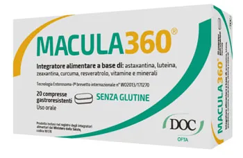 MACULA360 20 COMPRESSE RIVESTITE