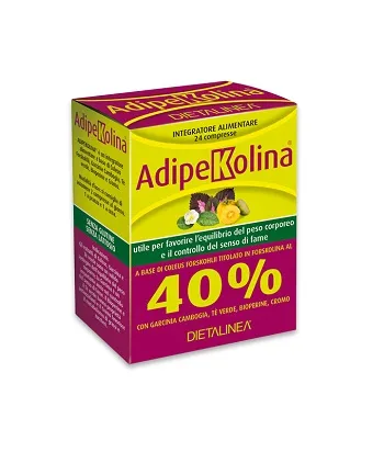 Dietalinea Adipekolina 24 Compresse