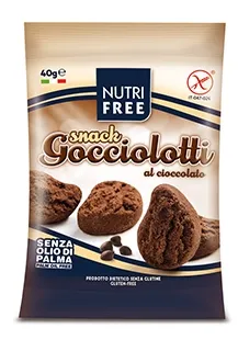 NUTRIFREE GOCCIOLOTTI AL CIOCCOLATO SNACK 40 G