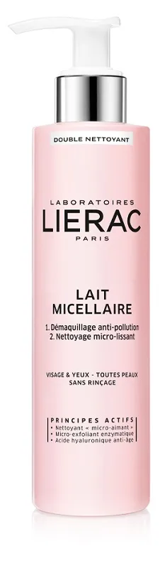 Lierac Demaquillant Latte Micellare A Doppia Azione 200 Ml