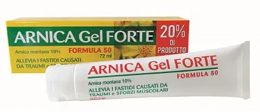 Arnica 10% Gel Forte Formula 50 72 Ml