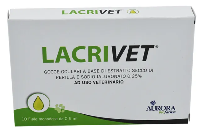 LACRIVET GOCCE OCULARI STRIP 10 FLACONCINI 0,5 ML