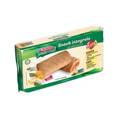 AGLUTEN SNACK INTEGRALE ALBICOCCA 160 G