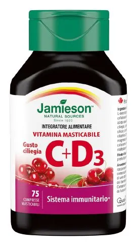 Jamieson Vitamina C 500 + D3 75 Compresse