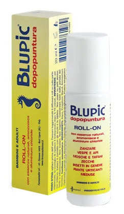 BLUPIC DOPOPUNT ROLL ON CON ESSENZE NATURALI E AMMONIACA ASTUCCIO