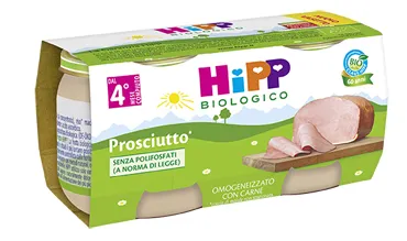 HIPP BIO OMOGENEIZZATO PROSCIUTTO 80 G 2 PEZZI