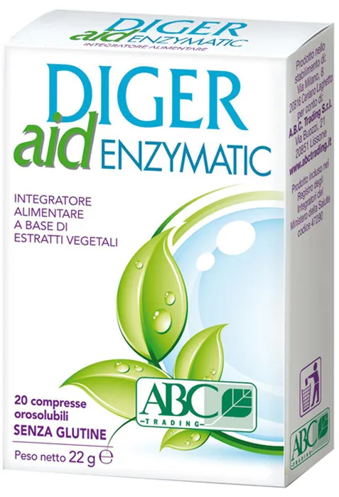 DIGER AID ENZYMATIC 20 COMPRESSE