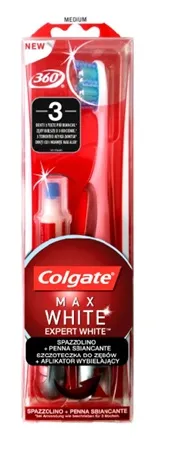 COLGATE EXPERT WHITE SPAZZOLINO + PENNA SBIANCANTE