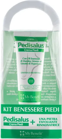 KIT BENESSERE PIEDI PEDISALUS 1 PEDISALUS + 1 PIETRA ESFOLIANTE